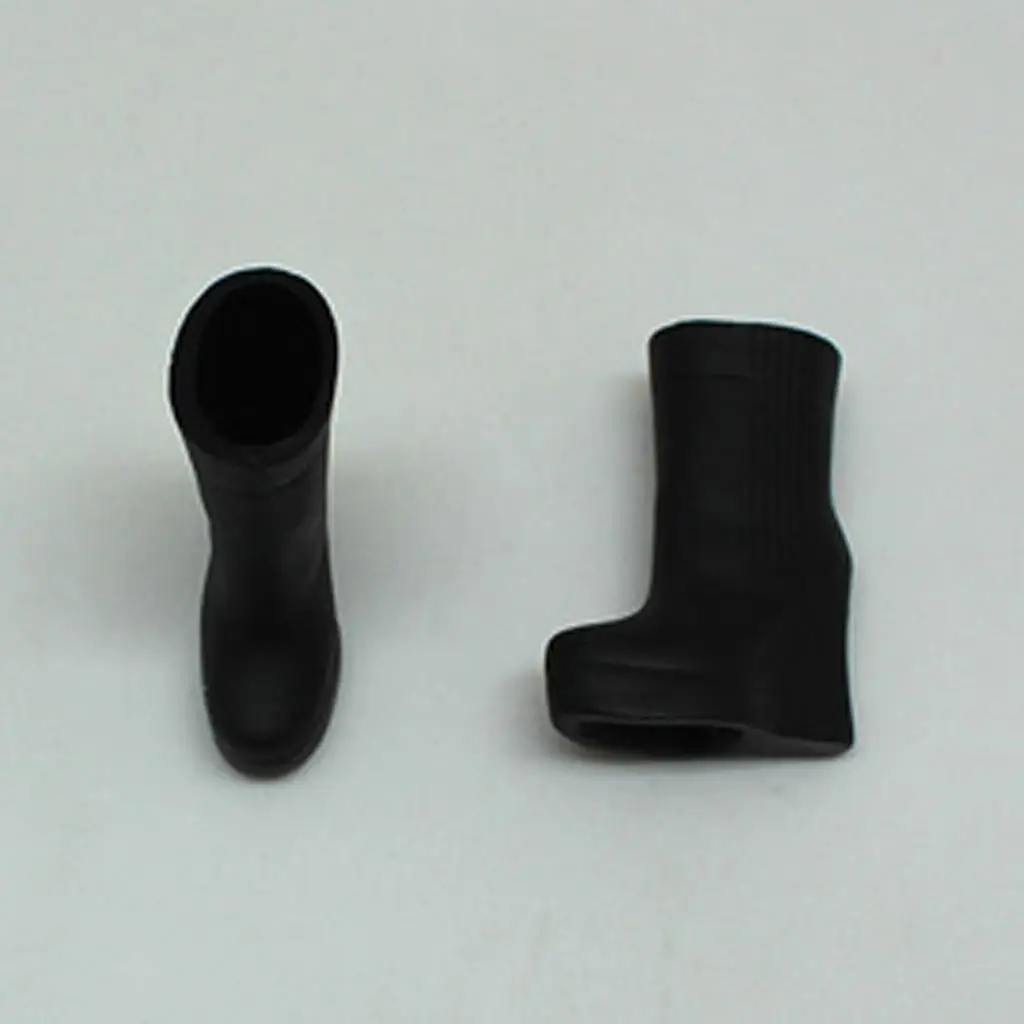 Trendy Plastic High Heel Boots for 1/6 baby Doll Wedge Shoes for Licca Doll Mini Shoes