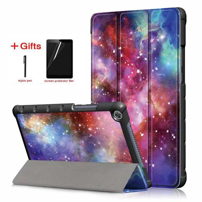 Slim Flip PU Leather Case For Huawei MediaPad M5 lite T5 8 10  Smart cover For huawei MatePad 11 T10 T10S T8 10.4 Pro 10.8 Case