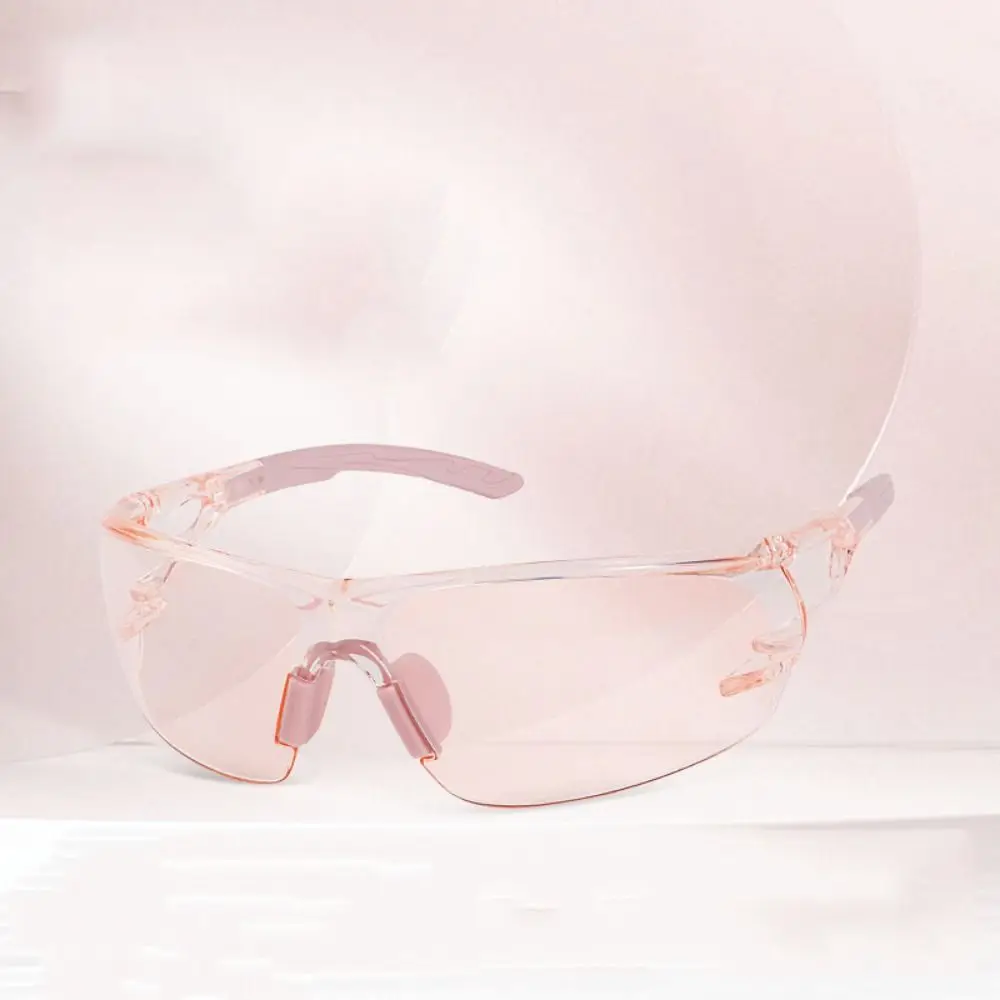 Anti Impact Safety Riding Goggles Non-slip Clear Vision Cycling Eye Protector Silicone Nose Clip Wind Dust Proof