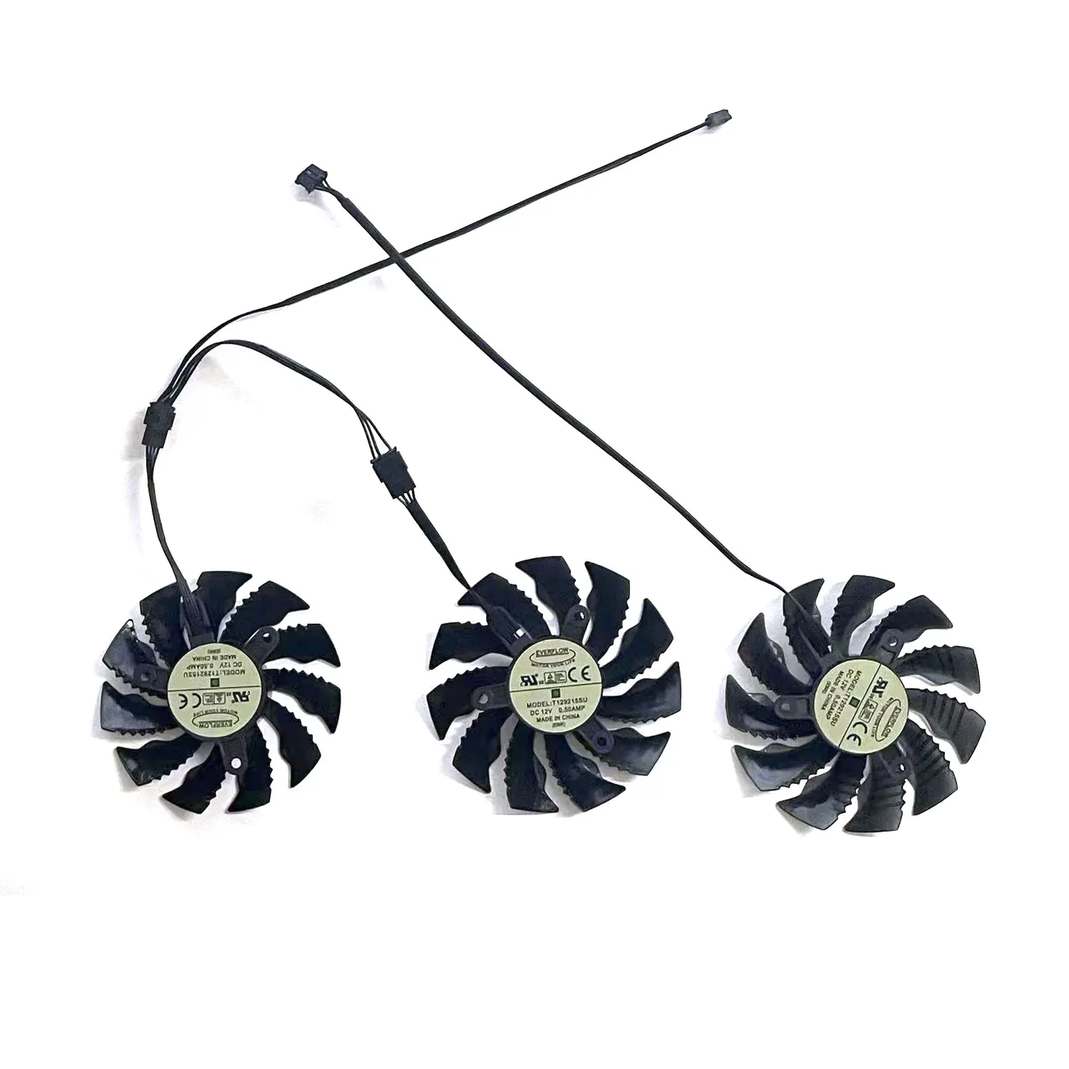 Imagem -03 - Substituição do Ventilador Mais Frio para Gigabyte Placa Gráfica de Resfriamento Novo 82 mm T128015su T129215su Geforce Rtx 3090 3080 ti 3070