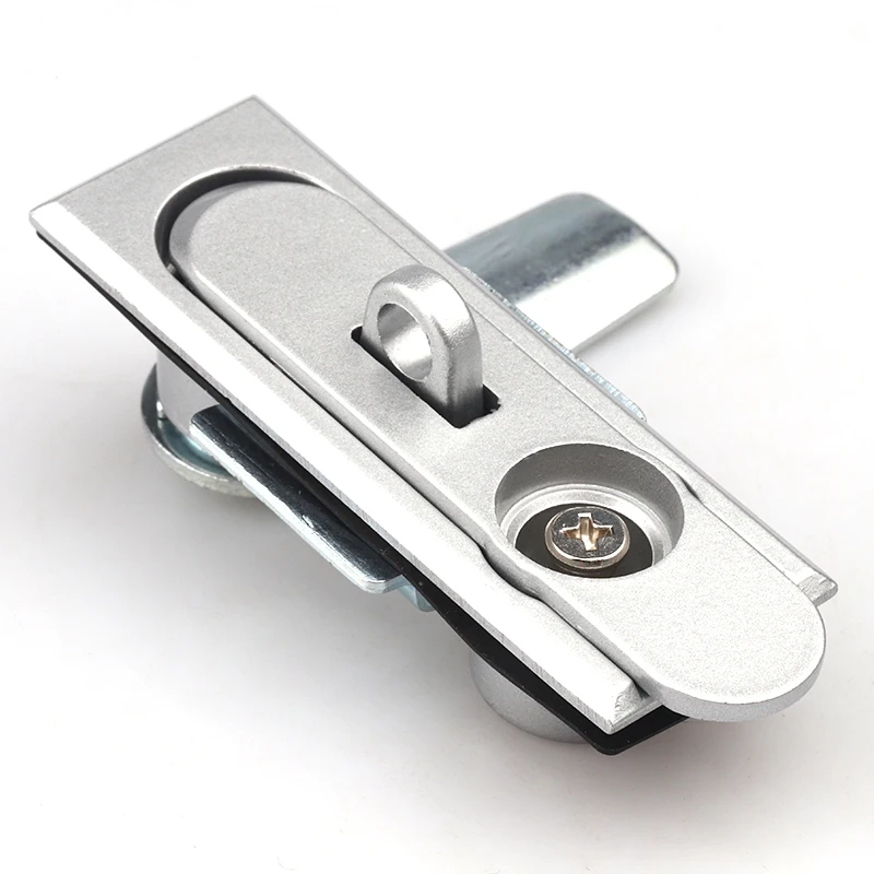 High Quality MS380 Industrial Equipment Keyless Rectangle Zinc Alloy Industrial Flat Lock Switch Cabinet Handle Panel Lock