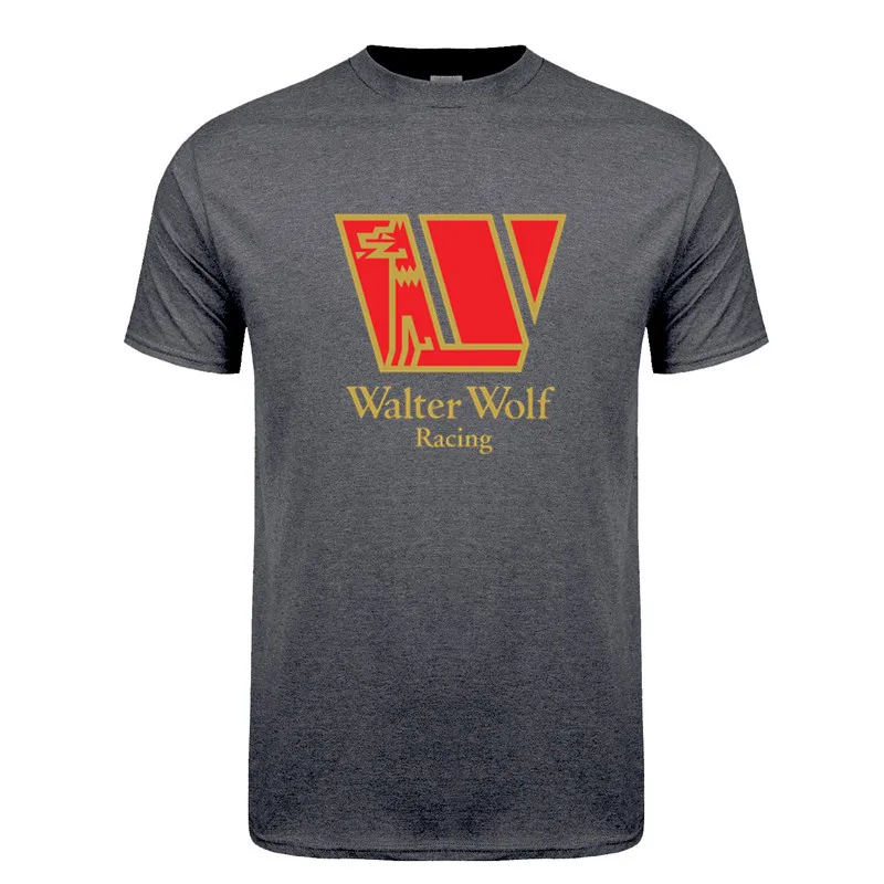 والتر وولف سباق تي شيرت الصيف الرجال القطن قصير الأكمام تي شيرت مضحك التي شيرت رجل بلايز المحملة LH-676