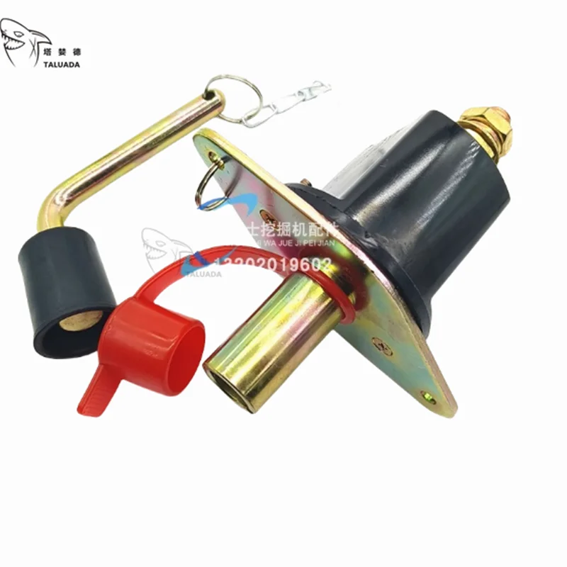 

For Hitachi Power-Off Switch EC290B EC240B EC210B Excavator Power Switch Battery Main Switch 3987034 1587698 8151943