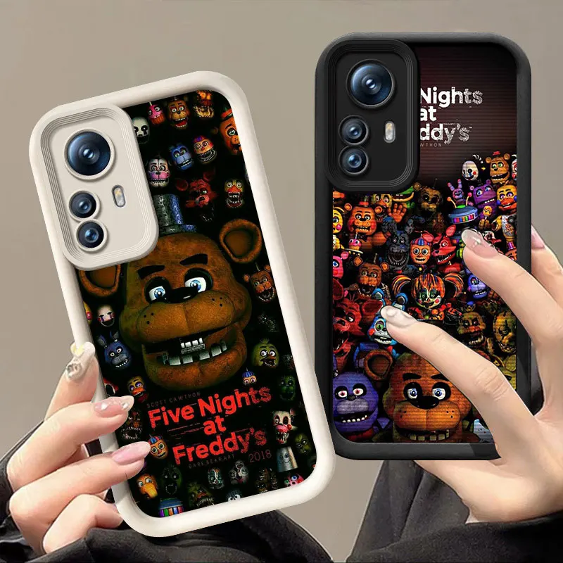 Five-Nights-At-Freddys Phone Case For Xiaomi 11 12 13 Lite 12T 13T 14T Pro Redmi A1 A2 Plus A3 9A 9C 9T 10C 12C 13C 5G 14C