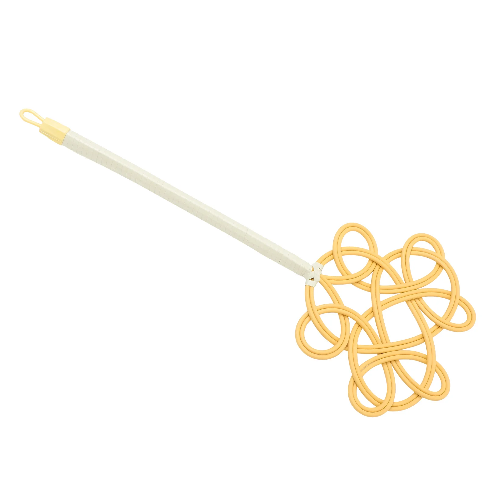 

1pc Imitation Rattan Long Handle Rug Beater Quilt Dust Cleaning Tool Household Reusable Blanket Duster