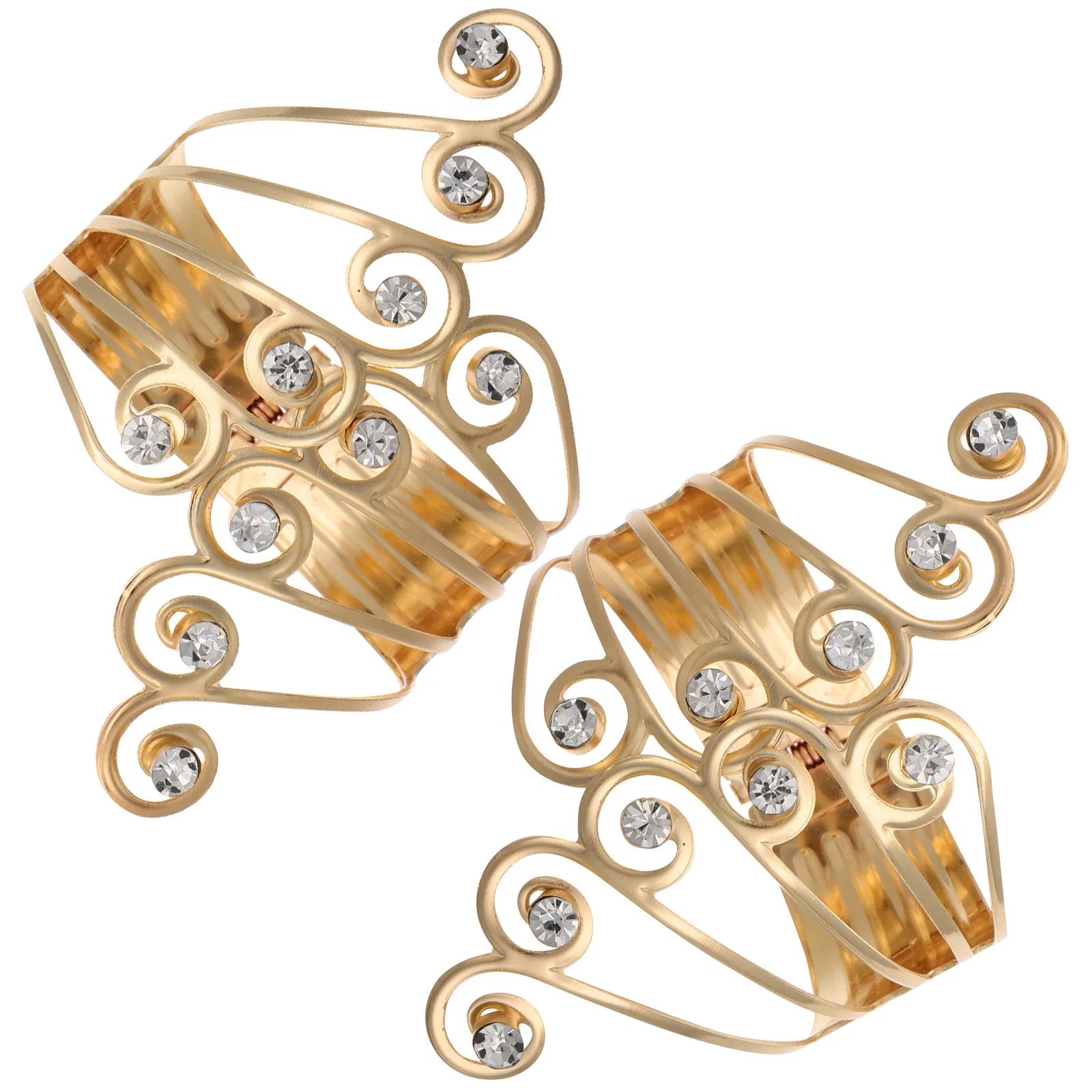 

2Pcs Curtain Tiebacks Clips Metal Holdbacks Creative Curtain Holders for Living Room Bedroom Drapery Window