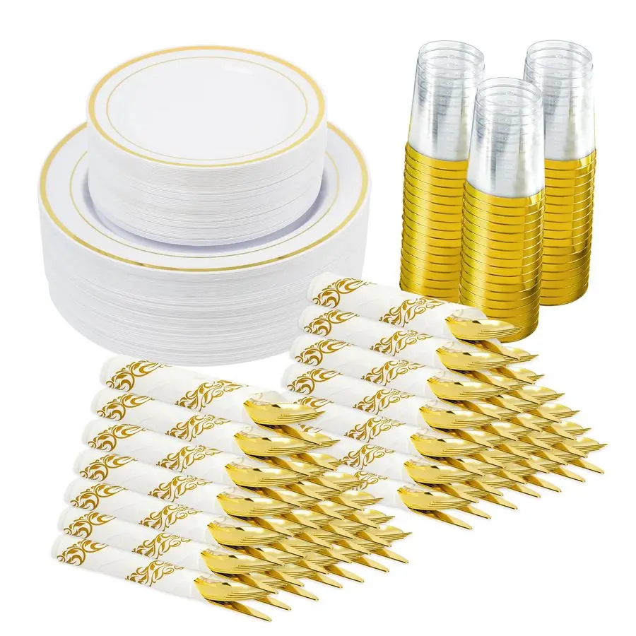 Pieces Gold Disposa…