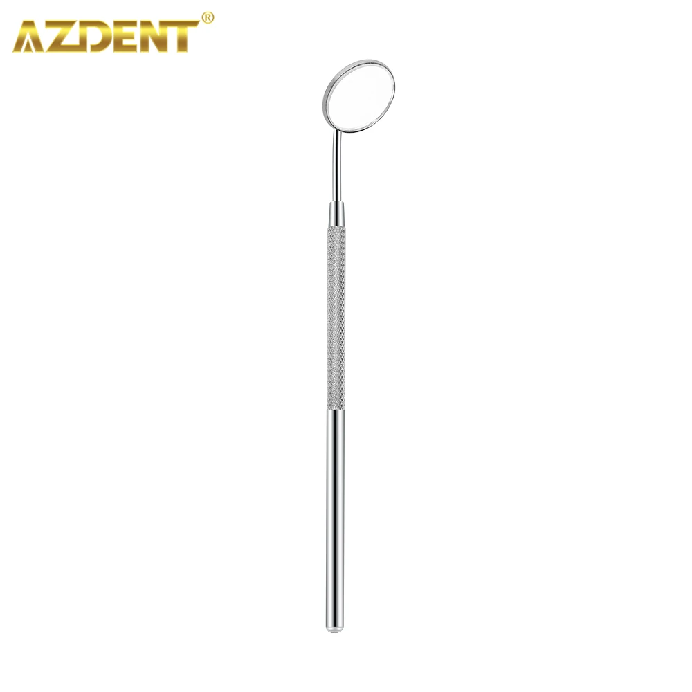 AZDENT Dental Cleaning Tools Set Mouth Mirror Stainless Steel Tweezers Elbow Probe Dentists Instrument Teeth Whitening Dentistry