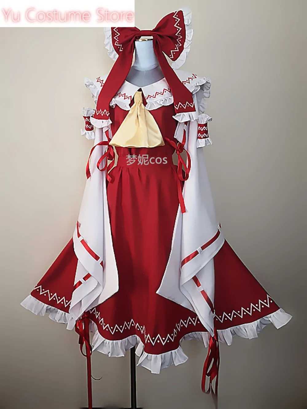 يو توهو مشروع هاكوري ريمو ميكو أزياء فستان تأثيري حلي كوس لعبة أنيمي زي حفلة الهالوين لعب دور الملابس