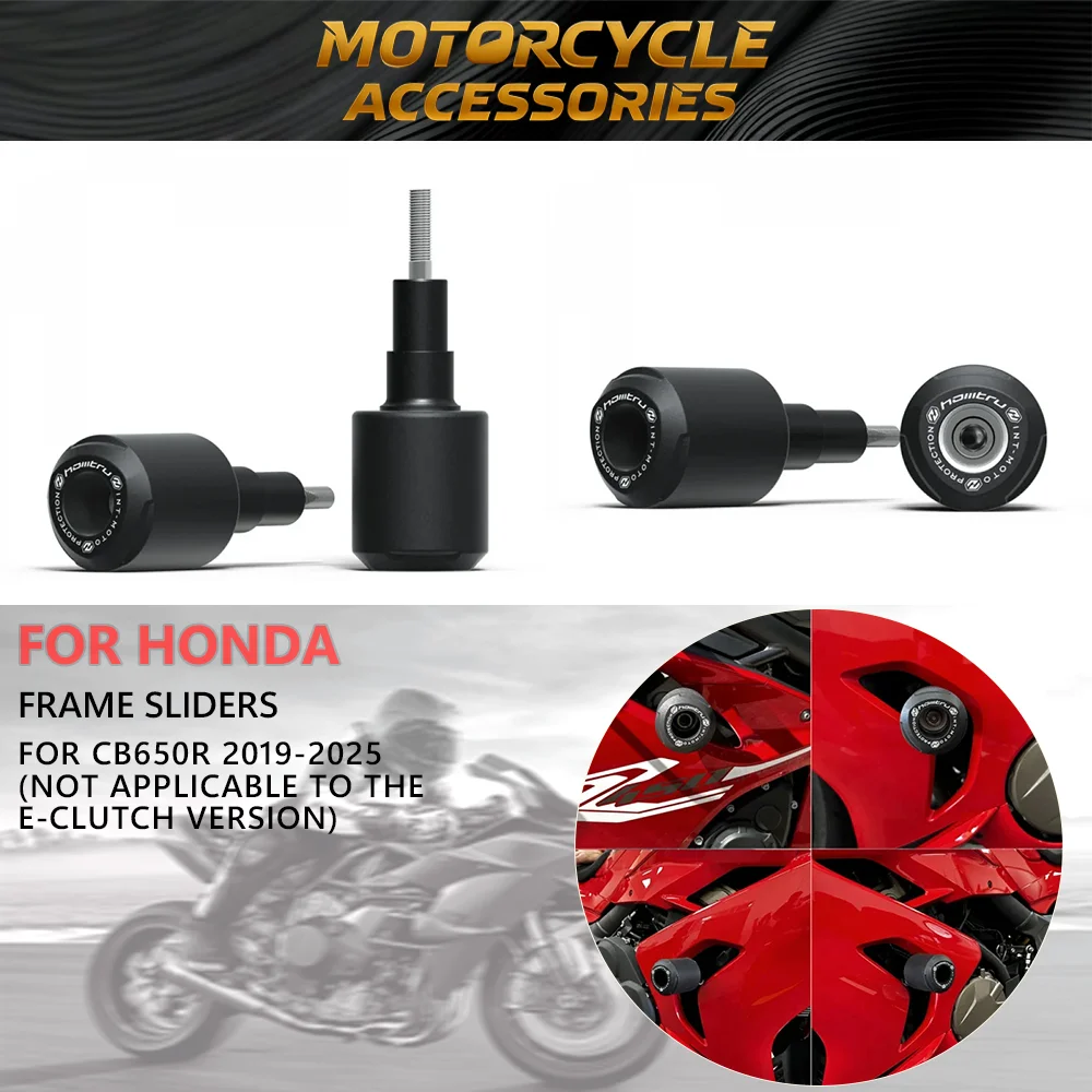 

CB650R 2024-2025 рама слайдер защита от столкновений для HONDA CB650R мотоцикла защита от падения Crash Pad