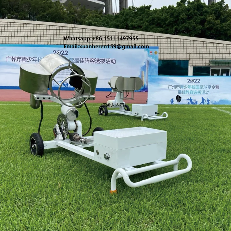 Football Throwing Machine Soccer Training Equipment Football Launcher Machine Soccer Goalkeeper Training