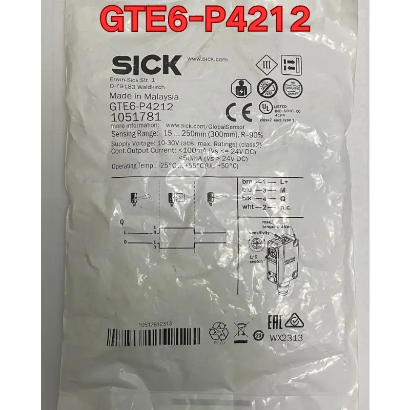 

Новый датчик GTE6-P4212