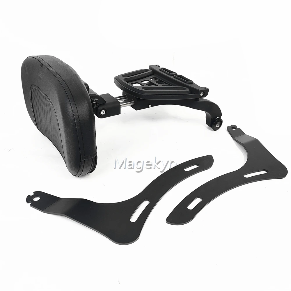 Multi Purpose Adjustable Folding Rider Driver Passenger Backrest Sissy Bar for Honda Rebel CMX 1100 CMX1100 CM1100