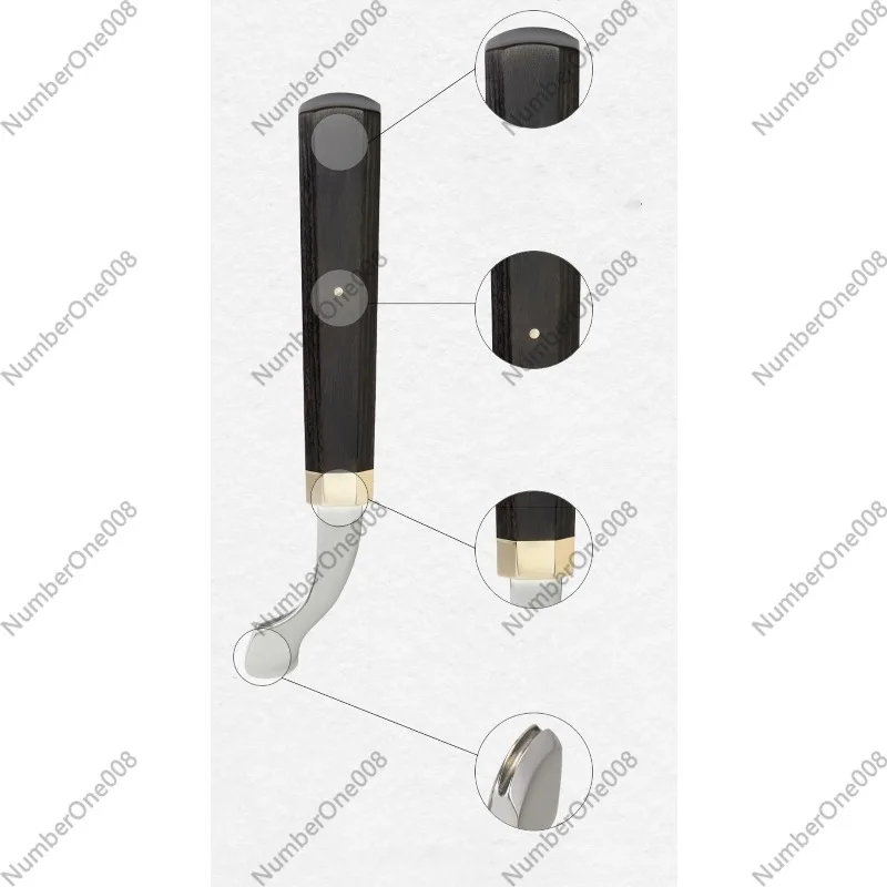For Leather Craft Edge Shallow Groove Folding Machine, Handmade Leather Craft Folding Tool, Decorative Line