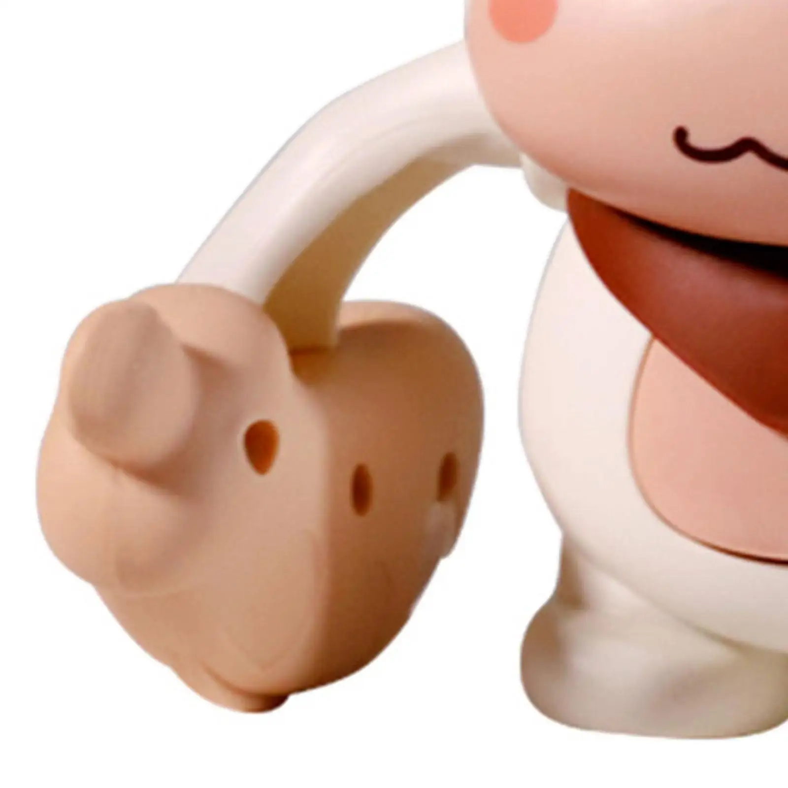 Electric Roll over Cow Toy with Music and Flashing Lights for Toddler Sensory Play Motor Skill Training