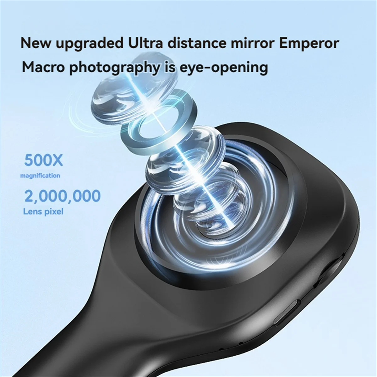 ABAB Portable Digital Handheld Microscope Magnifier with LED Lights,Usb 2.0 Inch Screen,Chip Print Textile Inspection White