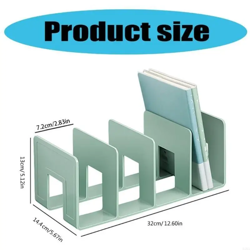 62KA Настольный Boodend с 4 отделениями, многофункциональные настольные органайзеры, подставка для книг, подставка для журналов для офисных принадлежностей