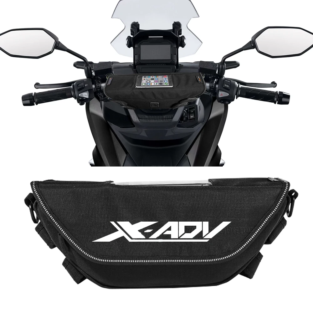 

FOR HONDA X-ADV750 XADV150 X-ADV 125 350 750 150 2014-2023 Waterproof motorcycle handlebar travel navigation bag