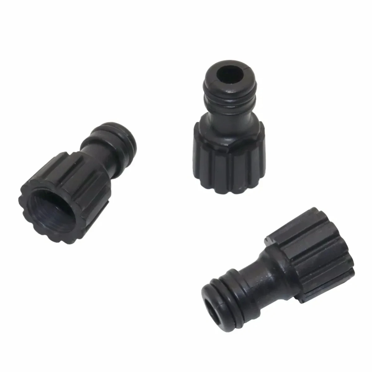 Aksesori pompa air 18mm M18 hingga 1/2 "3/4" benang pria adaptor tembaga berlapis nikel sambungan baja tahan karat konektor puting 16mm