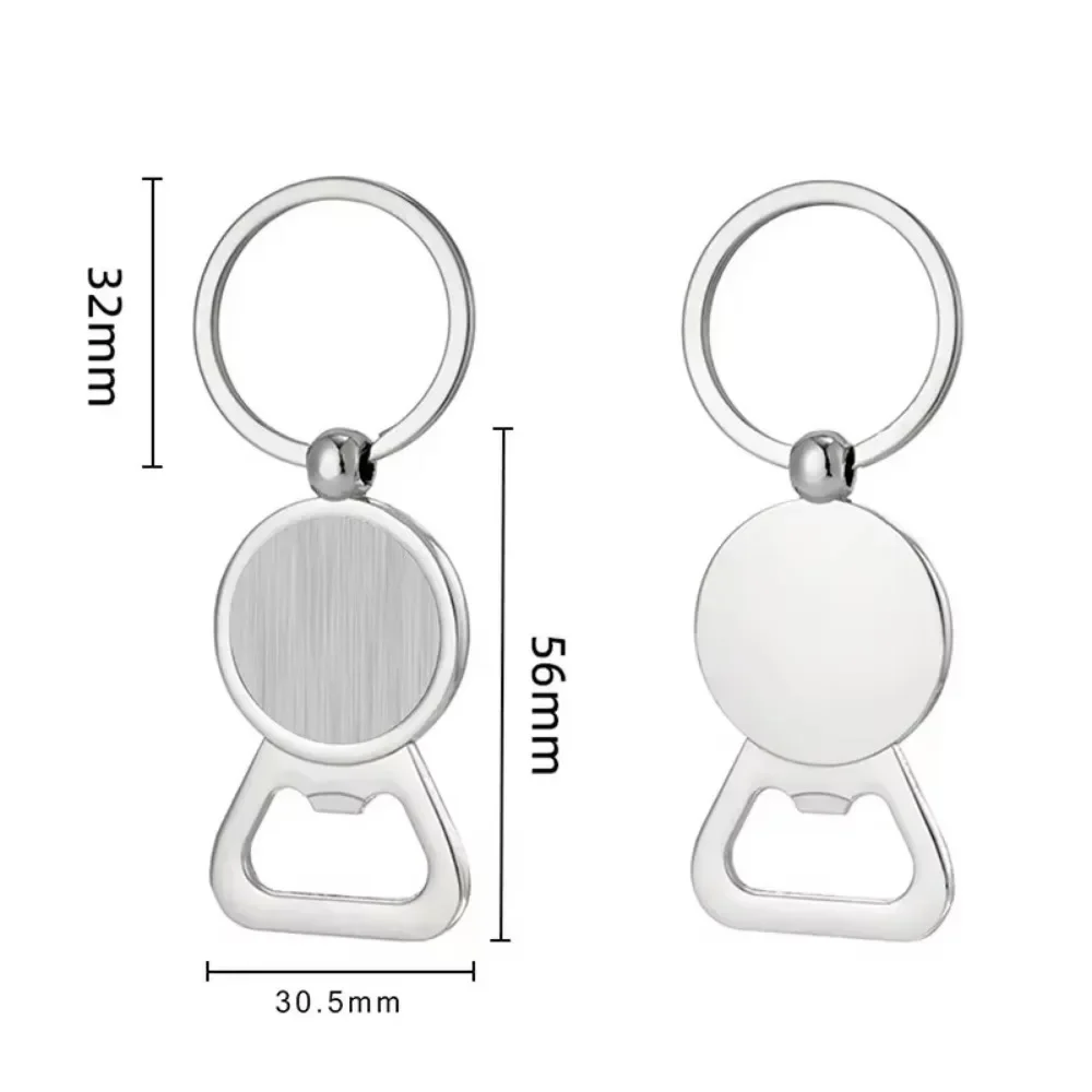 

Metal Beer Bottle Opener Keychain Creative Custom Laser Logo Name KeyringPractical Printing Activity Bar Ad Key Ring Chain Gift