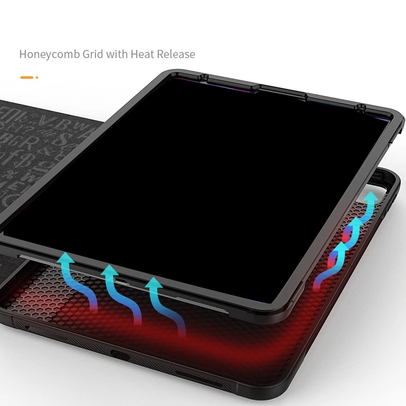 ペンホルダー付き多機能フリップトップタブレットケース、iPad Pro 11 "、2020