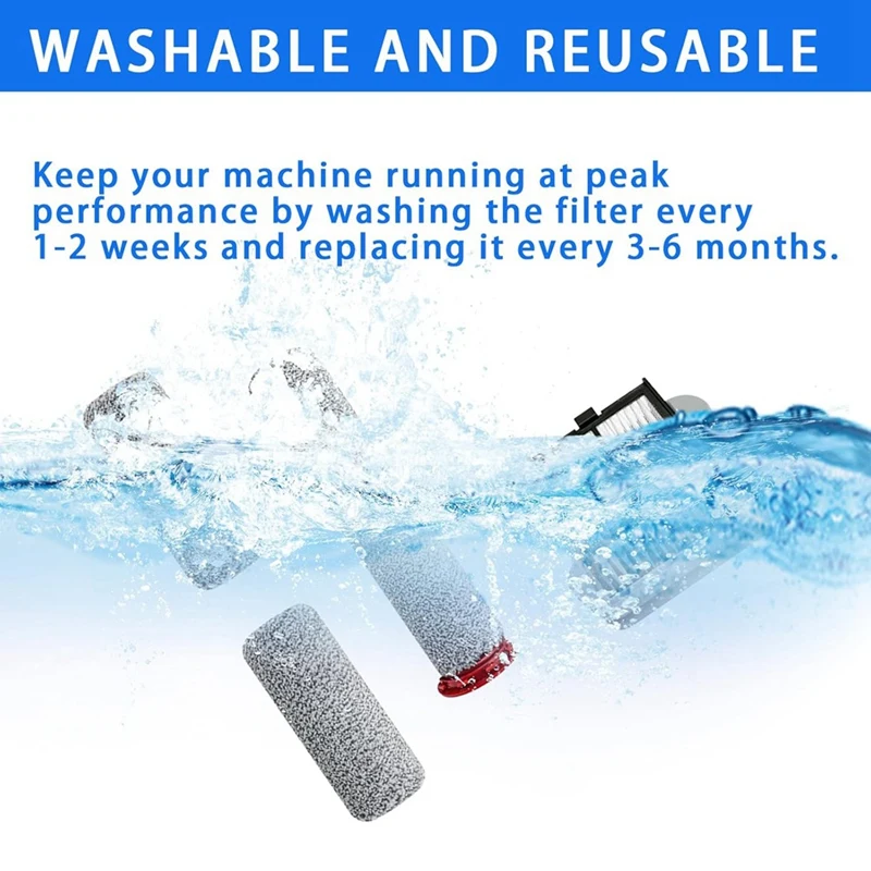 YCOC-щетка и фильтр Hepa для комбинированного пылесоса Roborock Dyad Pro/Dyad Pro, запасные части для влажной и сухой уборки