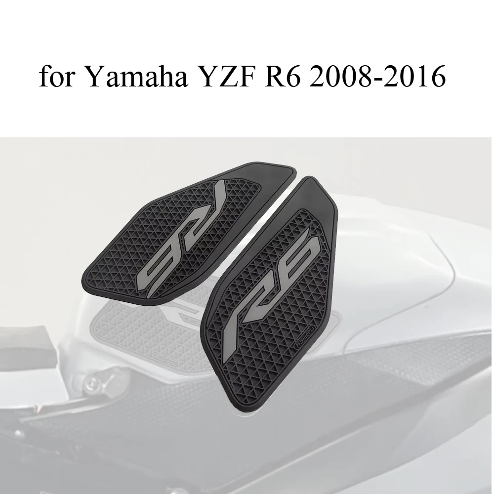 

for Yamaha YZF R6 2008-2016 Motorcycle Fuel Tank Pad Protection Stickers Durable Vinyl Decals for Fuel Tank Pads
