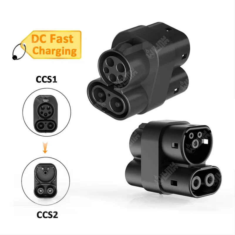 OLINK 300v-1000v 250kw 전기차 TPC DC 고속 EV 커넥터 CCS1-CCS2 어댑터 (테슬라용) 썸네일 4
