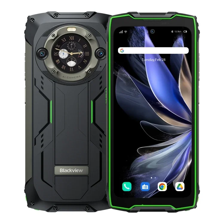 

Blackview BV9300 Pro 6.7 inch + 1.32 inch IP68/IP69K/MIL-STD-810H 12GB 256GB Android 13 Rugged Phone