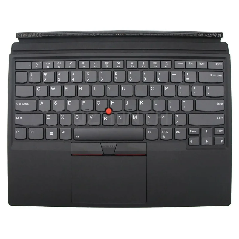 Nuevo Reposamanos con Teclado Retroiluminado en Español para Lenovo ThinkPad X1 Tablet 3ra Generación (Gen 3)