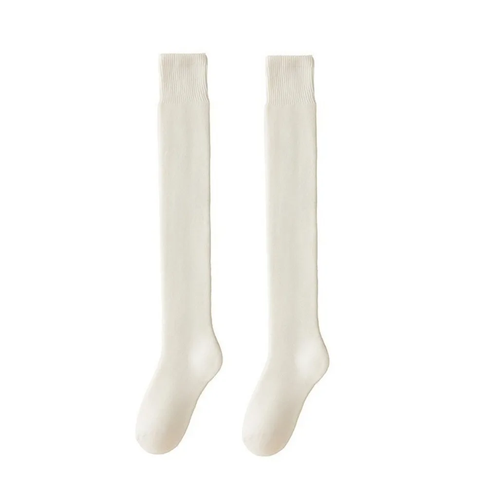 

New Thickened Winter Warm Thigh-high Socks Seamless Anti-pilling Knee Socks Warming Tools Compression Sock Winter