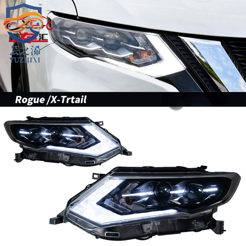 

XCH For 2017-2020 Nissan X-Trail T33Z Headlight assembly Upgraded high-spec LED lens headlights and daytime running lights
