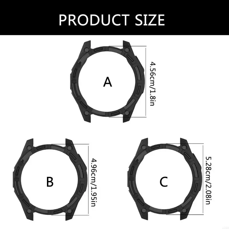 270B Comfort Wear TPU Smartwatch Shell, thiết kế rỗng cho tính thẩm mỹ chức năng