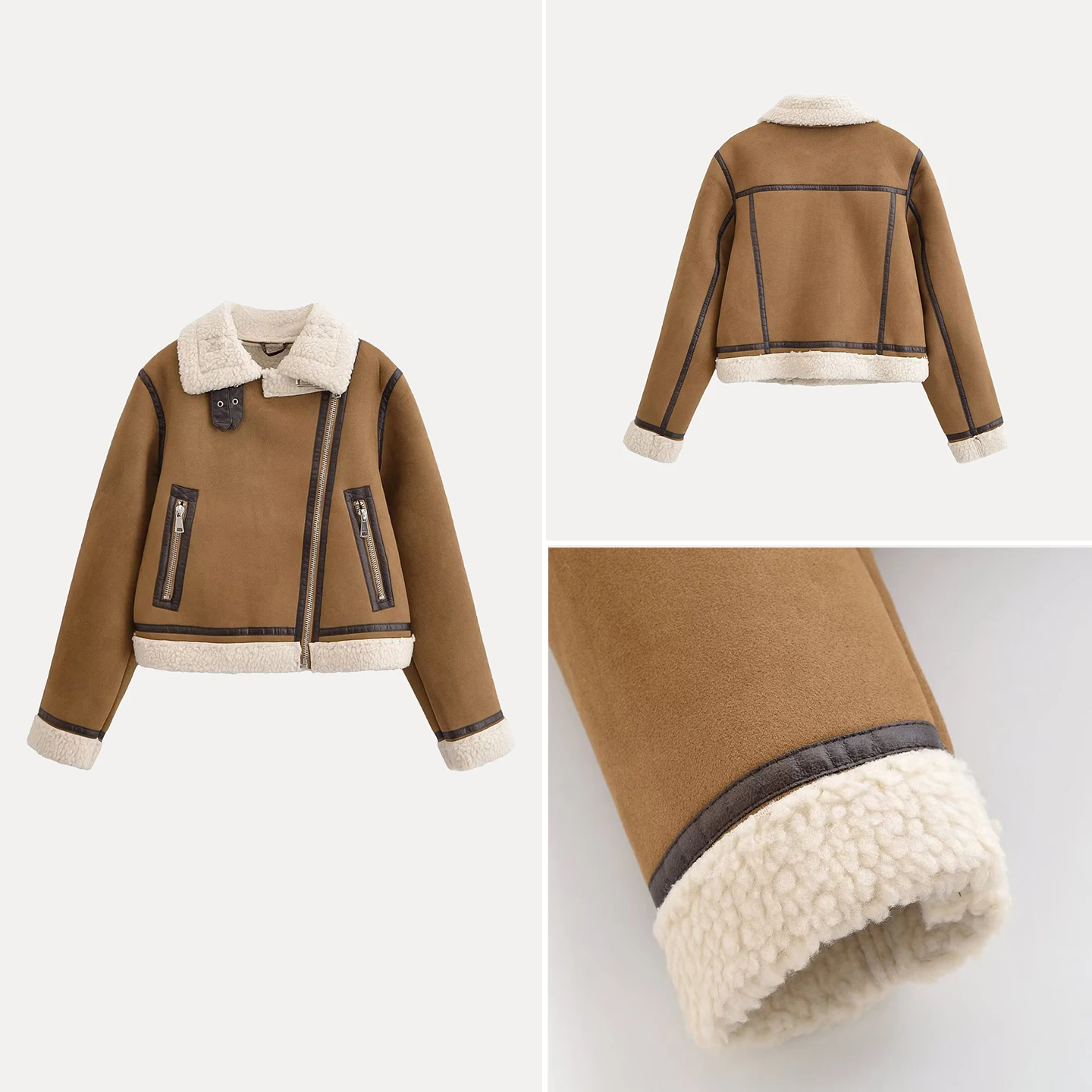 

Ele ort Coat for Women Stand Collar Versatile Autumn New Arrival Commute Friendly Faionable Chinese Brand Z