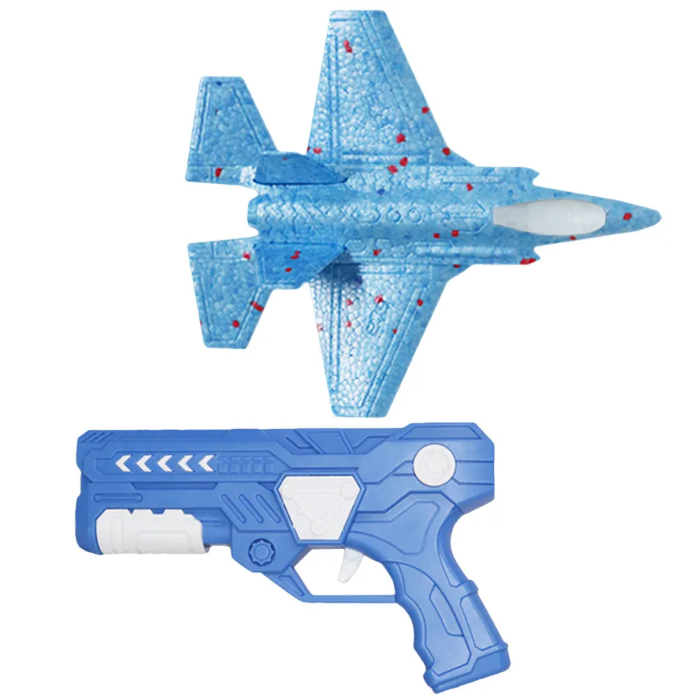 

1Set Shooting Catapult Airplane Foam Plane Kids Outdoor Game Birthday Gift Christmas Gift Outdoor Toys Airplane Toy