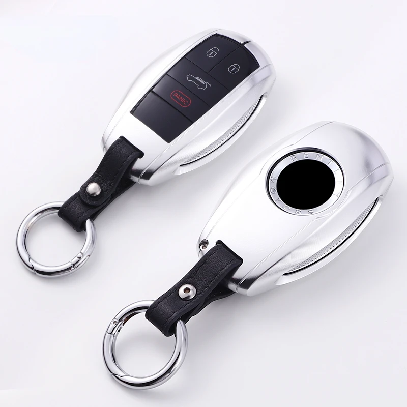 Customized Aluminium Alloy Car Key Case for Bentley Continental GT Feichi Tianyue SUV Moushang Key Cover Buckle