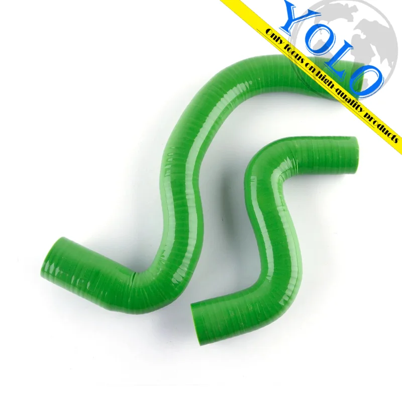 For TU5JP4 Peugeot 206 1.6L 16V 1998 - 2007 Manul 1999 2000 2001 2002 2003 2004 2005 2006 Radiator Silicone Hoses Kit Tubes 2Pcs