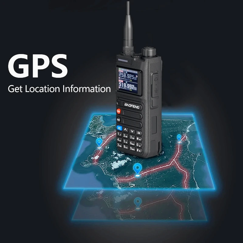 Baofeng UV26 GPS اتجاهين راديو برمجة لاسلكية تسجيل 10W Type-C طويلة المدى لاسلكي تخاطب #5