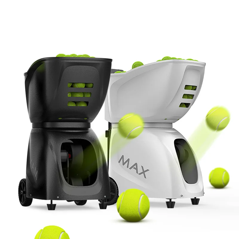 

New Intelligent Tennis Ball Machine 145+ Balls PUSUN Automatic APP Control Padel Tennis Ball Launch Training Shooting Machine