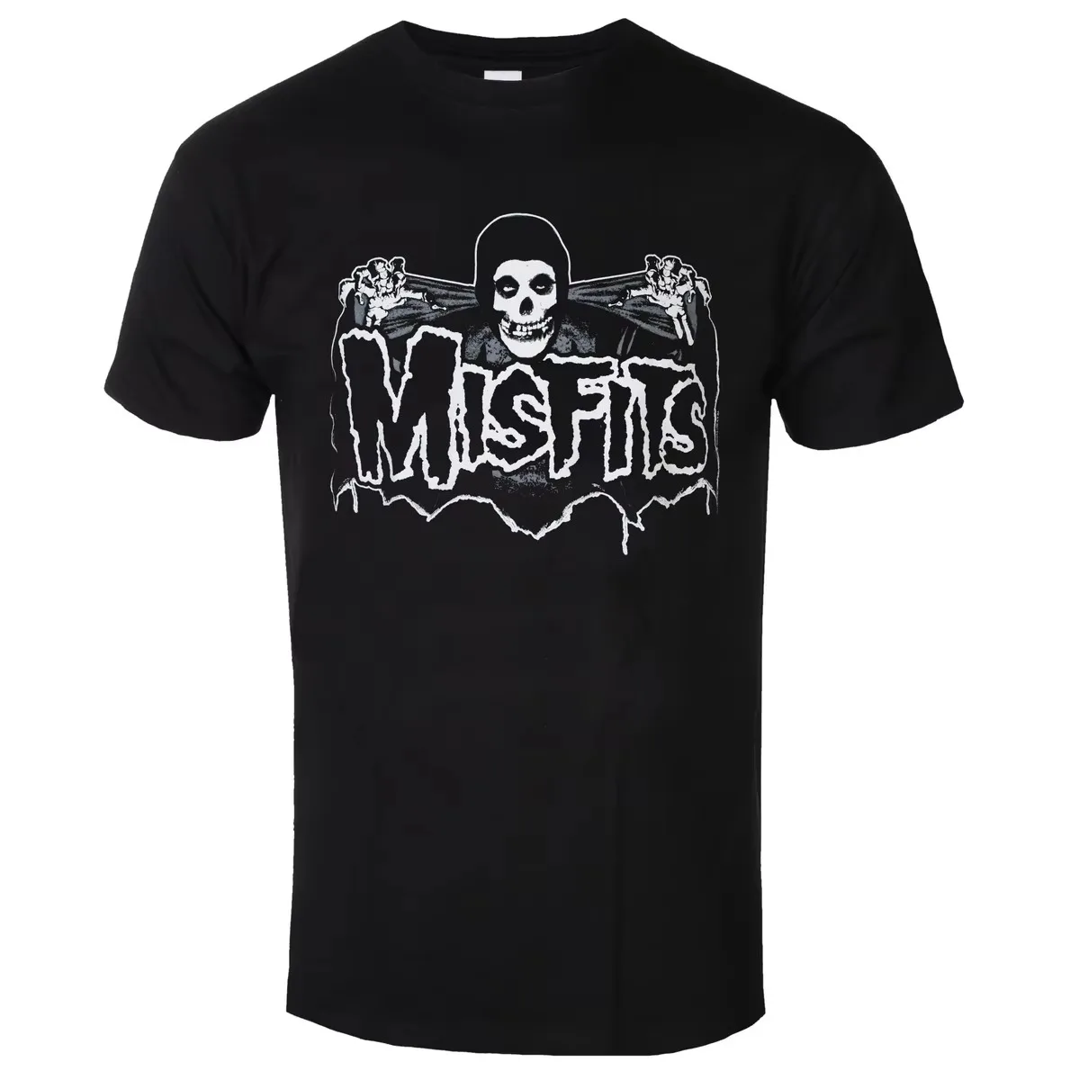 Die My Darling Double Sided Misfits Horror-Punk-Rock-Band Grafik-T-Shirt aus Baumwolle für Herren und Damen, Streetwear-T-Shirt – Detail 7