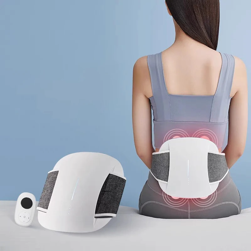 

Electric Massager Heating Warm Belt Electric Heating Vibrating Massage Relieve Menstrual Pain The Waist Abdomen Belt Protable
