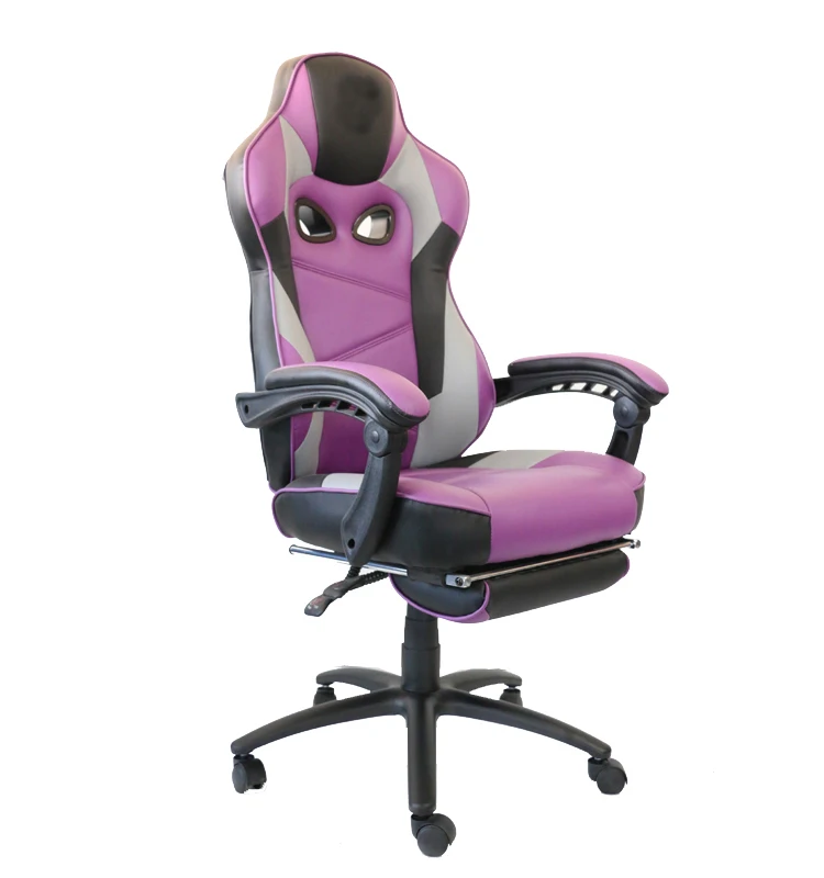 

Hot Sale Executive Modern Wood Design Adjustable Gaming Chair With Custom Seat And Footrest For Home Office Use 360 Swivel