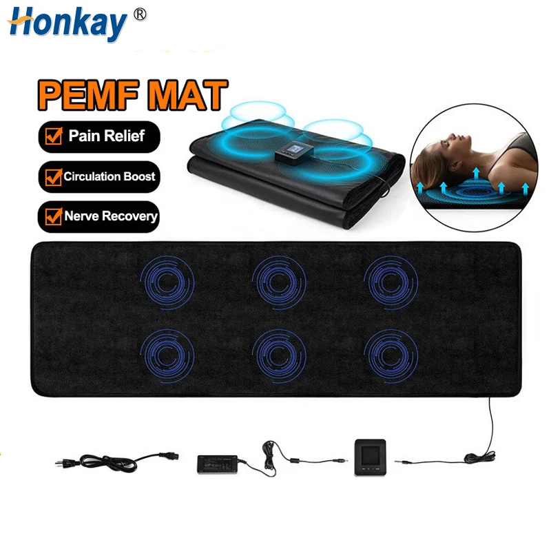 

200*60cm PEMF Mat PEMF Magnetic Therapy Device Physio Magneto Machine Full Body Pain Relief Nerve Recovery Circulation Boost