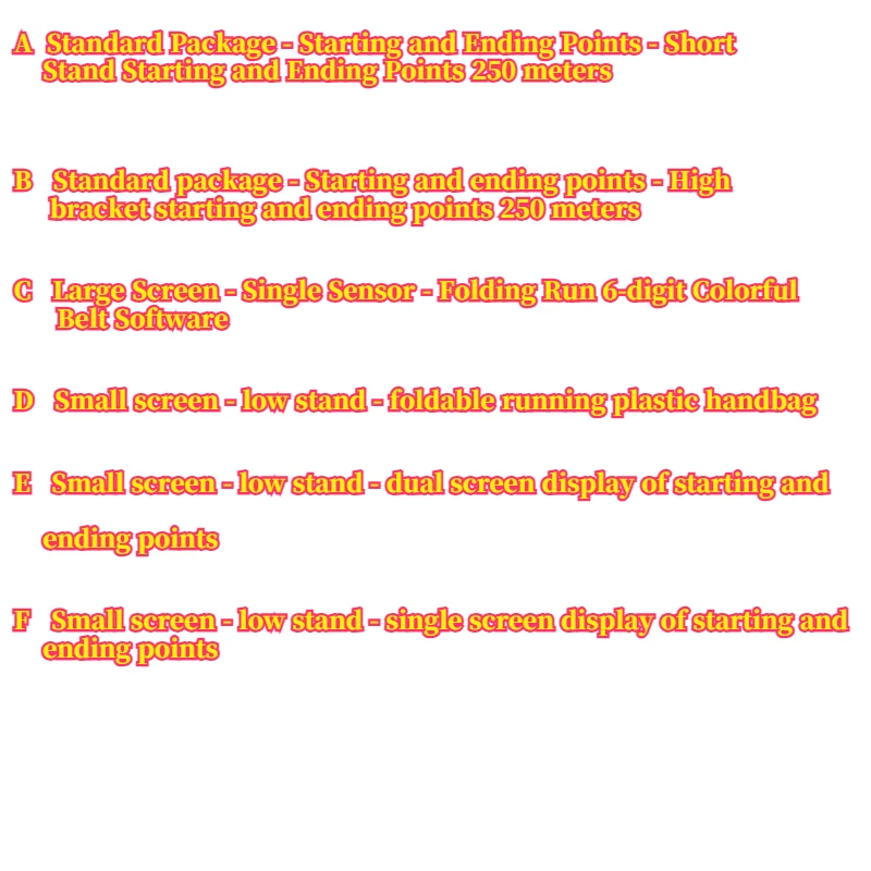 Timetable Track and Field Roller Skating Racing Competition Gold Nana Timer Sprint Test Automatic Induction