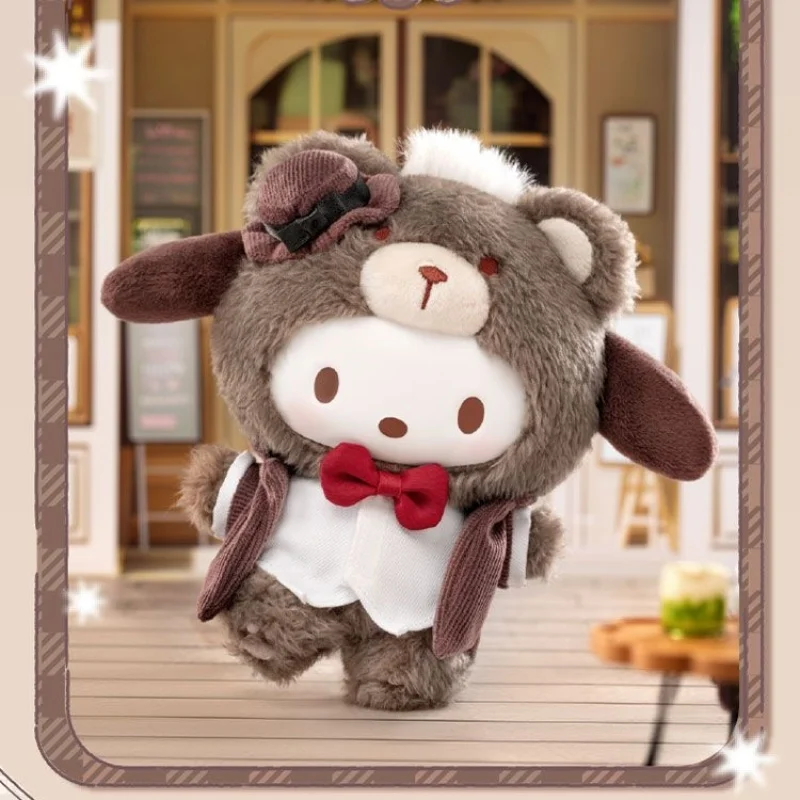 Auf Lager Anime Vinyl 2 Full Series Vinyl Plüsch Blind Box Kawaii Kuromi / Hello Kitty Rucksack Anhänger Kinderspielzeug Geburtstagsgeschenke