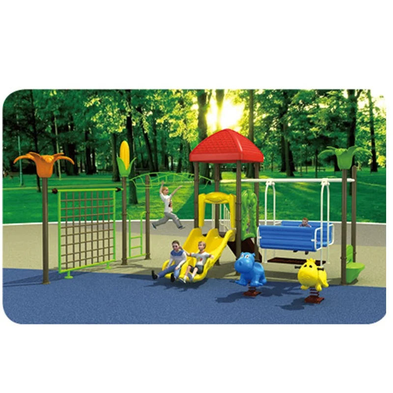 Hot Sale Good Quality Children Commercial Outdoor Playground Equipment,Kids Plastic Slide And Swing