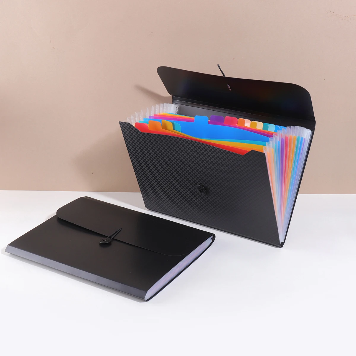 قطعة واحدة من مجلد الأكورديون الإبداعي المكون من 13 حجرة لتخزين المكاتب المدرسية المحمولة ورق أو المستندات وأساسيات المكتب #1