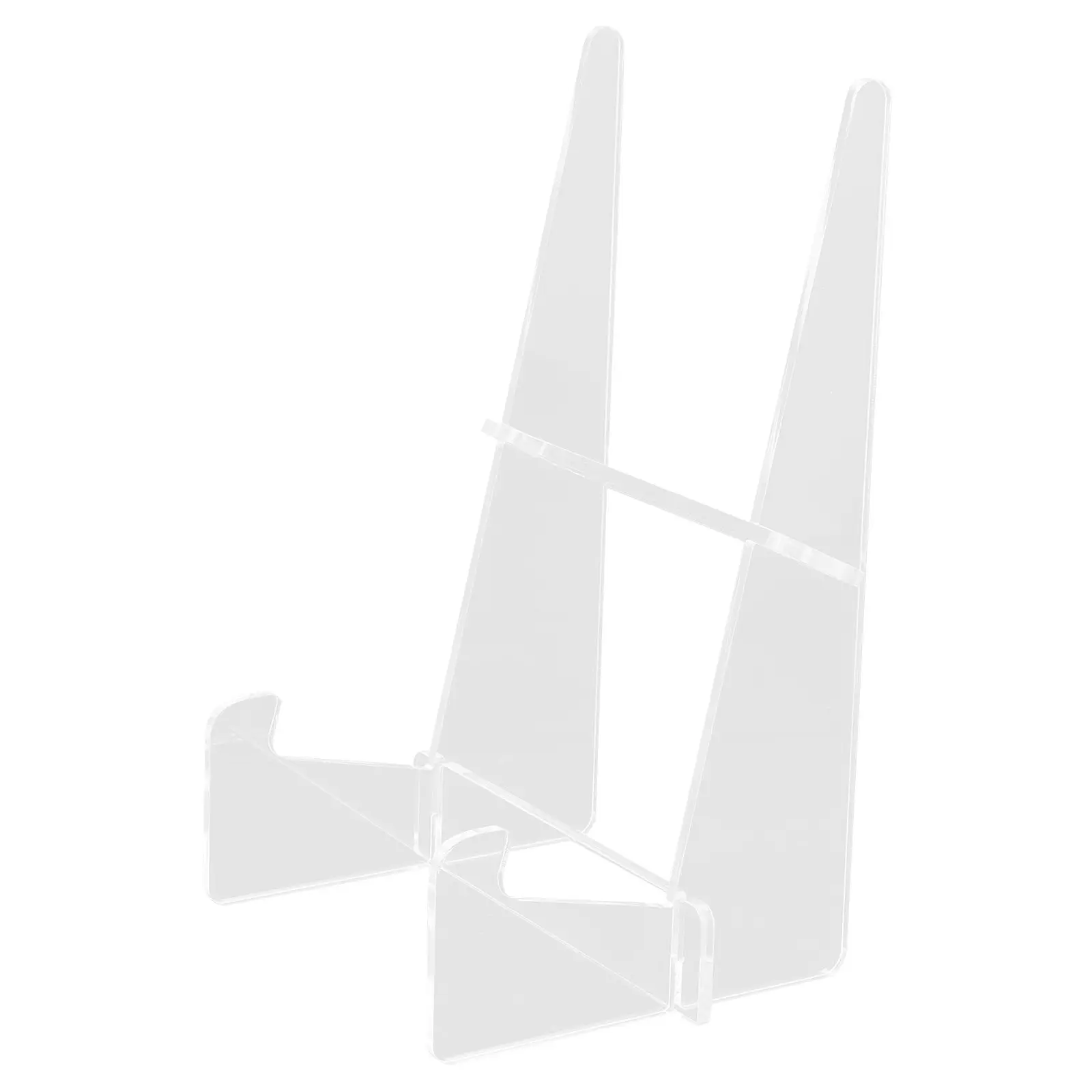 

Прозрачная акриловая подставка для кулинарных книг на кухонную столешницу, держатель для рецептов, демонстрационная подставка, аксессуар для приготовления пищи без помощи рук, прочная, прозрачная