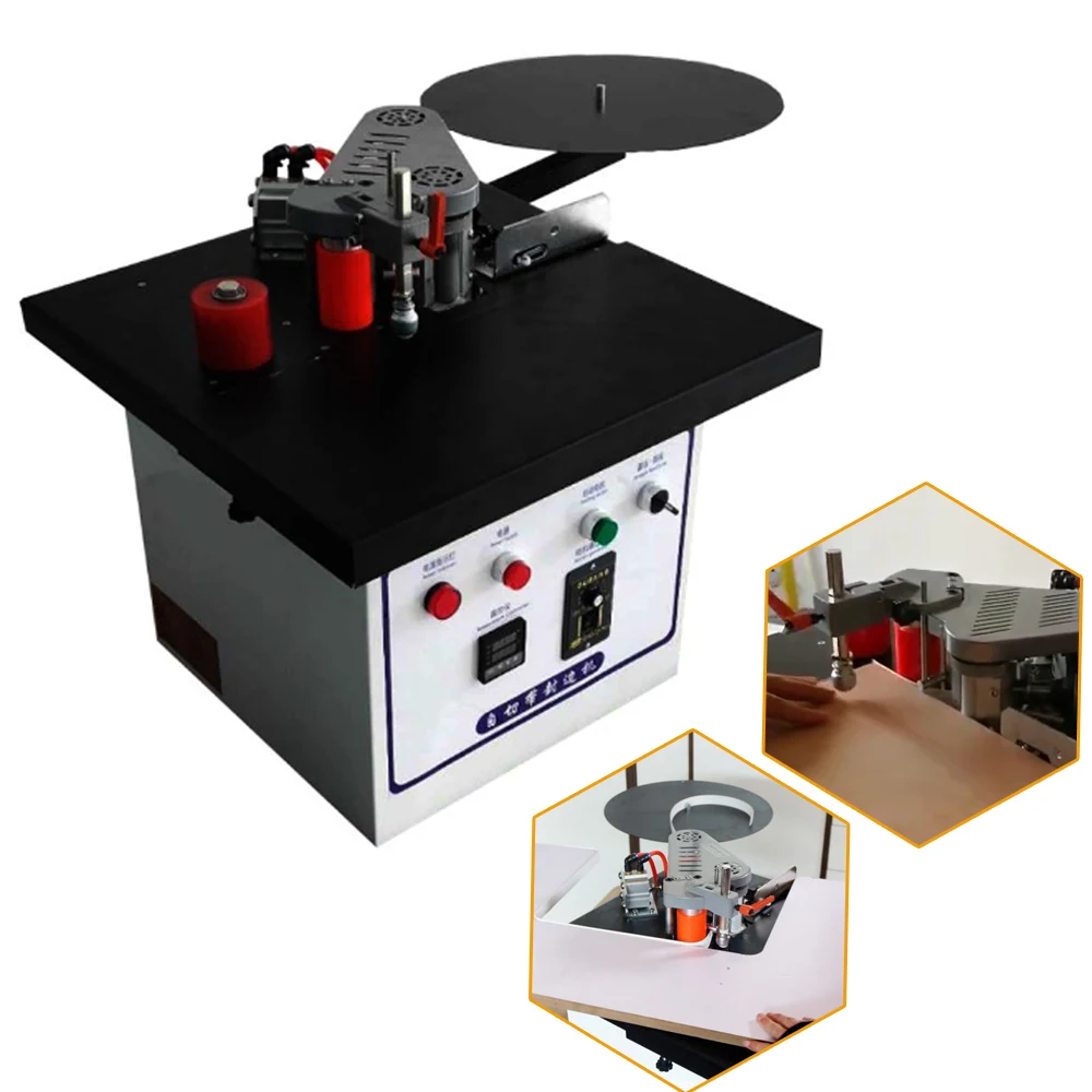 Self Cutting Edge Banding Machine 1000mm Glue Double Gluing Edge Banding Machine