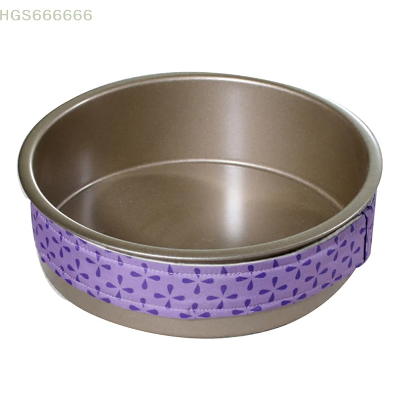 케이크 도구, 케이크 베이킹 트레이 보호 스트랩, 변형 방지용 패브릭 스트립, 베이킹 도구